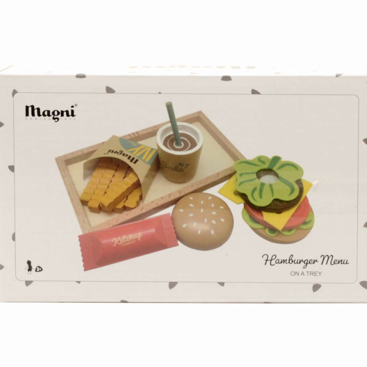 MAGNI - Menu Burger en bois