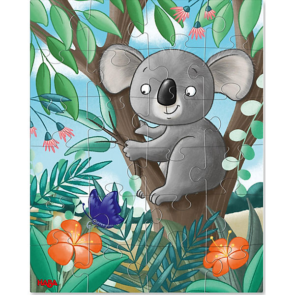 HABA - Puzzles familles d'animaux